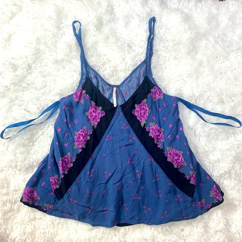 FREE PEOPLE Floral Tank Top